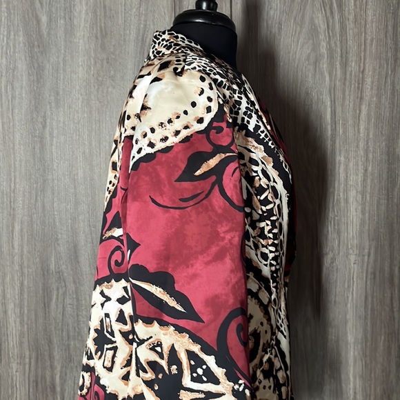 Chico's print blazer jacket - Picture 9 of 16